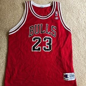 Retro Jordan Chicago Bulls Champion Jersey